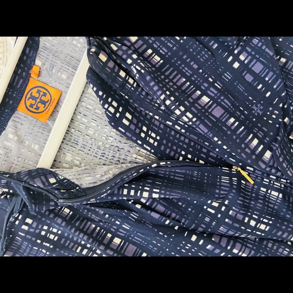 {TORY BURCH} ‘Clementine’ Plaid A-Line Dress - Picture 4 of 5